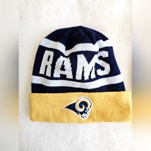 LA Rams womens beanie, new never worn